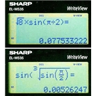 Sharp ELW535 Write View Scientific Calculator