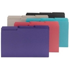 Smead Interior Folder, Legal Size, 1/3-Cut, Assorted Colors,...