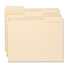 Smead Manila Folder, Letter Size, 11 Point, 1/3-Cut Tab, 100...