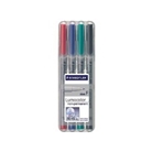 Staedtler's Lumo Color Non-Permanent Markers, Fine Point, 4/...