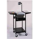 Stand-Up, Adjustable Height, Steel Overhead Projector Table ...