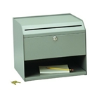 SteelMaster Counter-Top Slotted Suggestion Box, Includes Key...