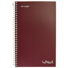 Top Flight Wired 3-Subject Wirebound Notebook with 4 Pockets...
