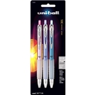 uni-ball 207 Limited Edition Retractable Gel Pens, 3 Black I...