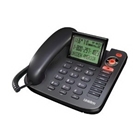 Uniden 1380BK Corded Caller ID phone with Answering System, ...