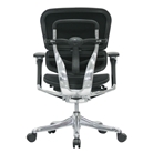 Ergohuman V200FBLK Chair with Black Fabric and Black Frame