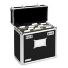 Vaultz VZ01187 - Locking File Tote Storage Box, Letter - Black