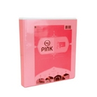 Wilson Jones Think Pink, Print Won't Stick Locking D-Ring Bi...