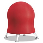 Zenergy Ball Chair, 22 1/2", Crimson/Silver