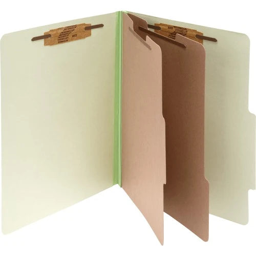 ACCO ACC15046 Letter Size Classification Folder ( SIX SECTION )  10 per box