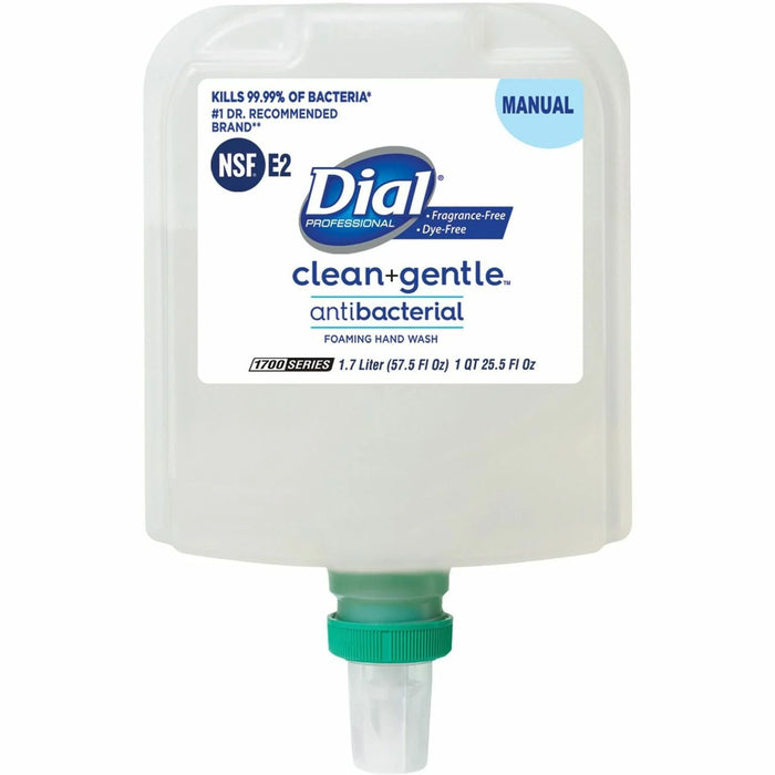 Dial® 1700 Refill Clean+ Foaming Hand Wash, Fragrance-free (DIA32094) NEW