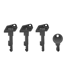 Replacement Keys For ALL Royal Cash Registers FULL SET — Pop Pop Office ...