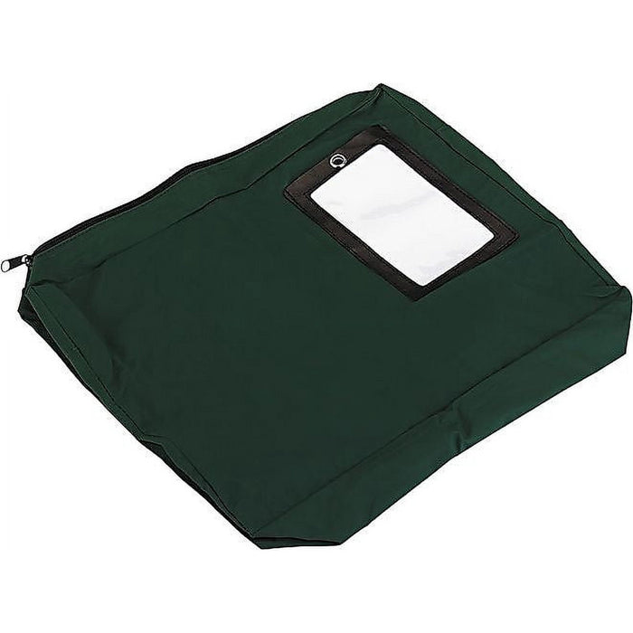 PMC04646 Expandable Dark Green Transit Sack, 14w x 11h x 3d By PM COMPANY