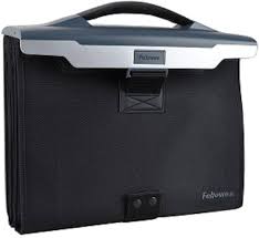 Fellowes Partition Additions 7500901 Portable Triple Pocket (Slate Gray)