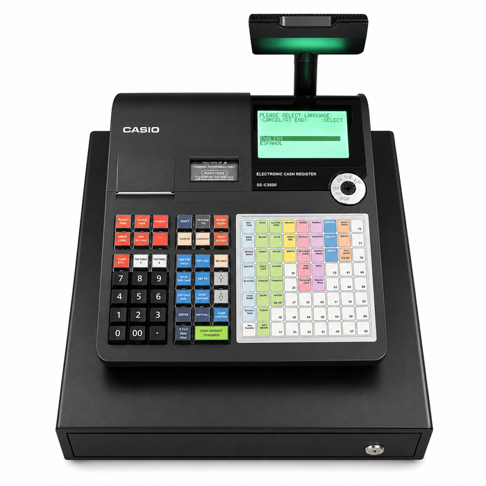 Casio SE-C3500 Electronic Cash Register