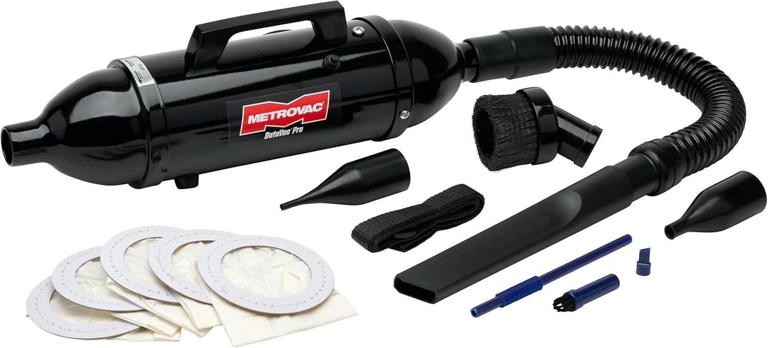 METROVAC Electric DataVac Pro Series | Model MDV2026 | Computer Vacuum | Blower |Cleaner | Duster | Made in The USA