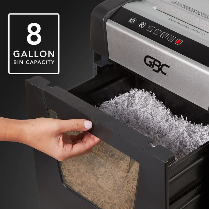 GBC ShredMaster SM15-08 Micro Cut Paper Shredder NEW
