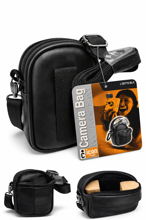Icon digital Camera Case w/ Strap – Secure, Lightweight & Sleek new