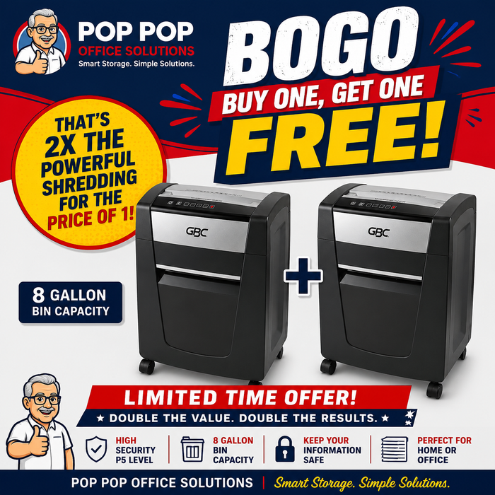 GBC SM15-08 Buy One Get One Free Shredder Offer