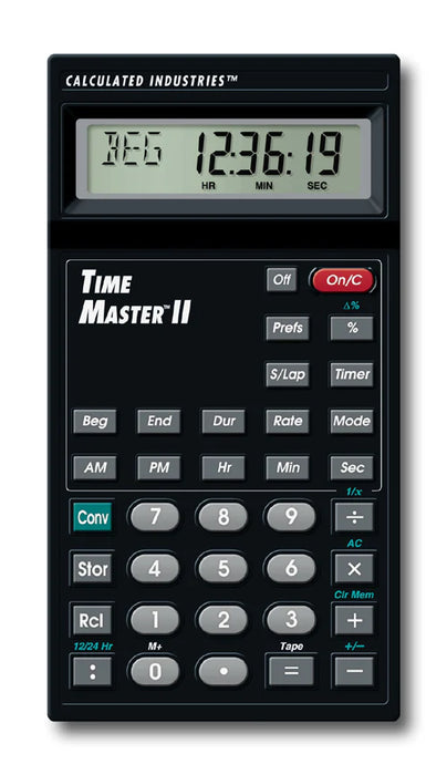 Calculated Industries 9130 Timemaster II Time Calculator NEW  **Super Rare!