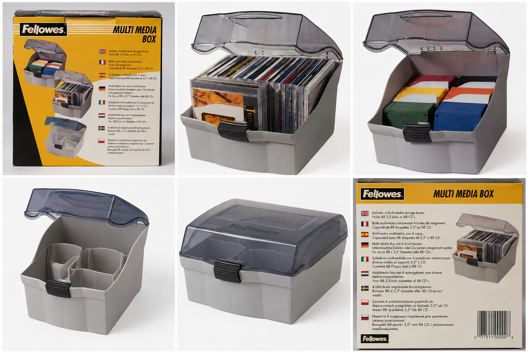 Fellowes Multi-Media Storage Box
