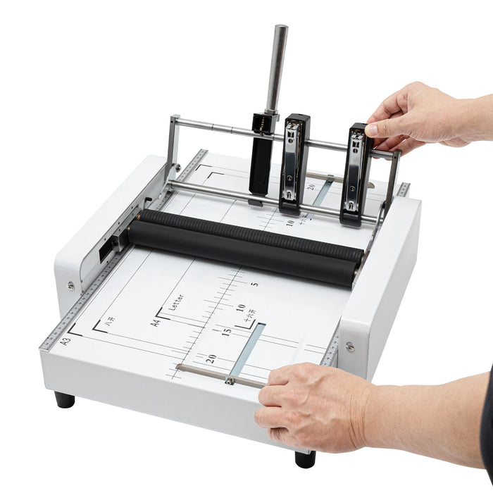 POP POP A3 Booklet Maker, Paper Folding Machine, Binding & Folding Machine US Standard