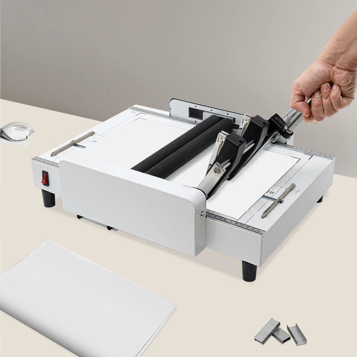 POP POP A3 Booklet Maker, Paper Folding Machine, Binding & Folding Machine US Standard