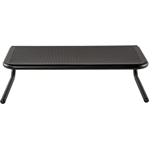 STAPLES 489503 Large Steel Monitor Stand — Pop Pop Office Machines