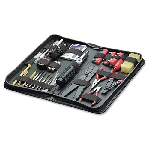 FEL49106-55-Piece Computer Tool Kit in Black Vinyl Zipper Case — Pop ...
