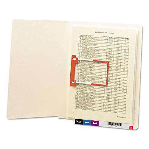 Smead End Tab Fastener File Folder 34112 - Letter - 8.5 X 11 - Straigh ...