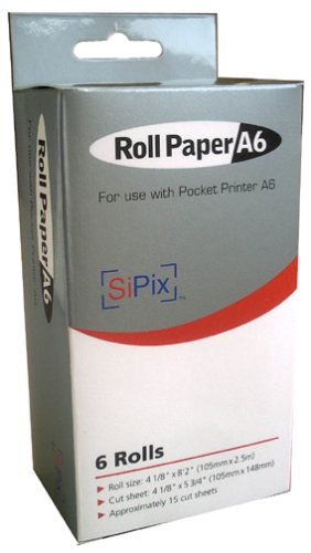 SiPix PS00040 Thermal Paper Roll (A6 Pocket Printer) — Pop Pop Office ...