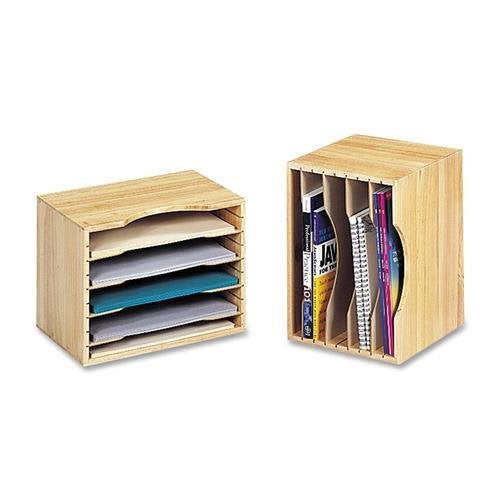 Safco Wood Stackable Sorter (3626LO) — Pop Pop Office Machines