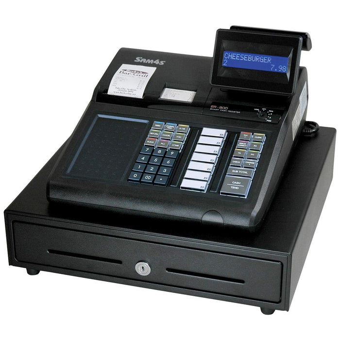 SAM4s ER-915 Cash Register with refurb Metrologic Fusion Barcode Scanner