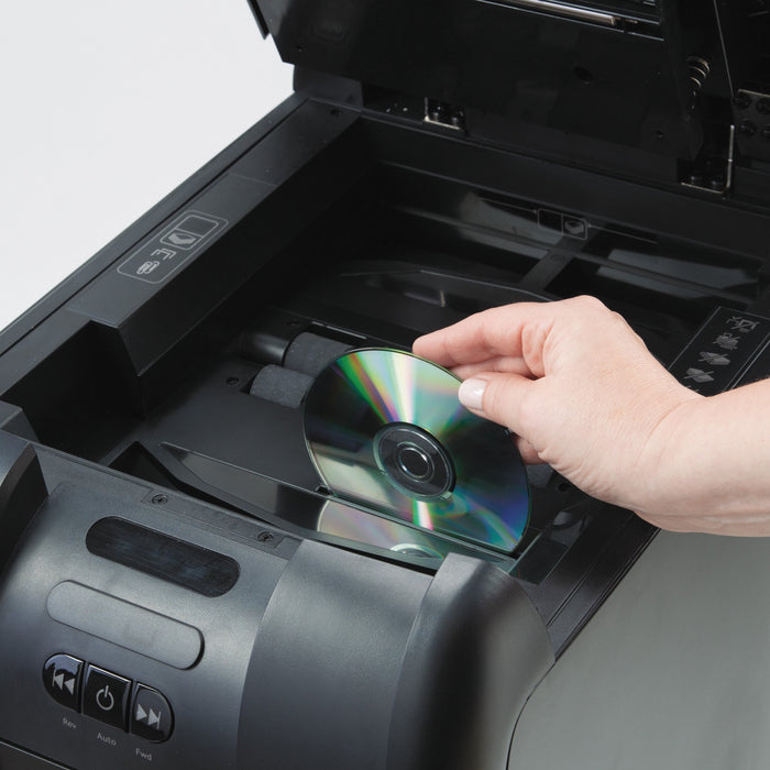 Swingline Stack-and-Shred 230X Auto Feed Shredder 230 Sheets! Cross/Confetti Cut NEW